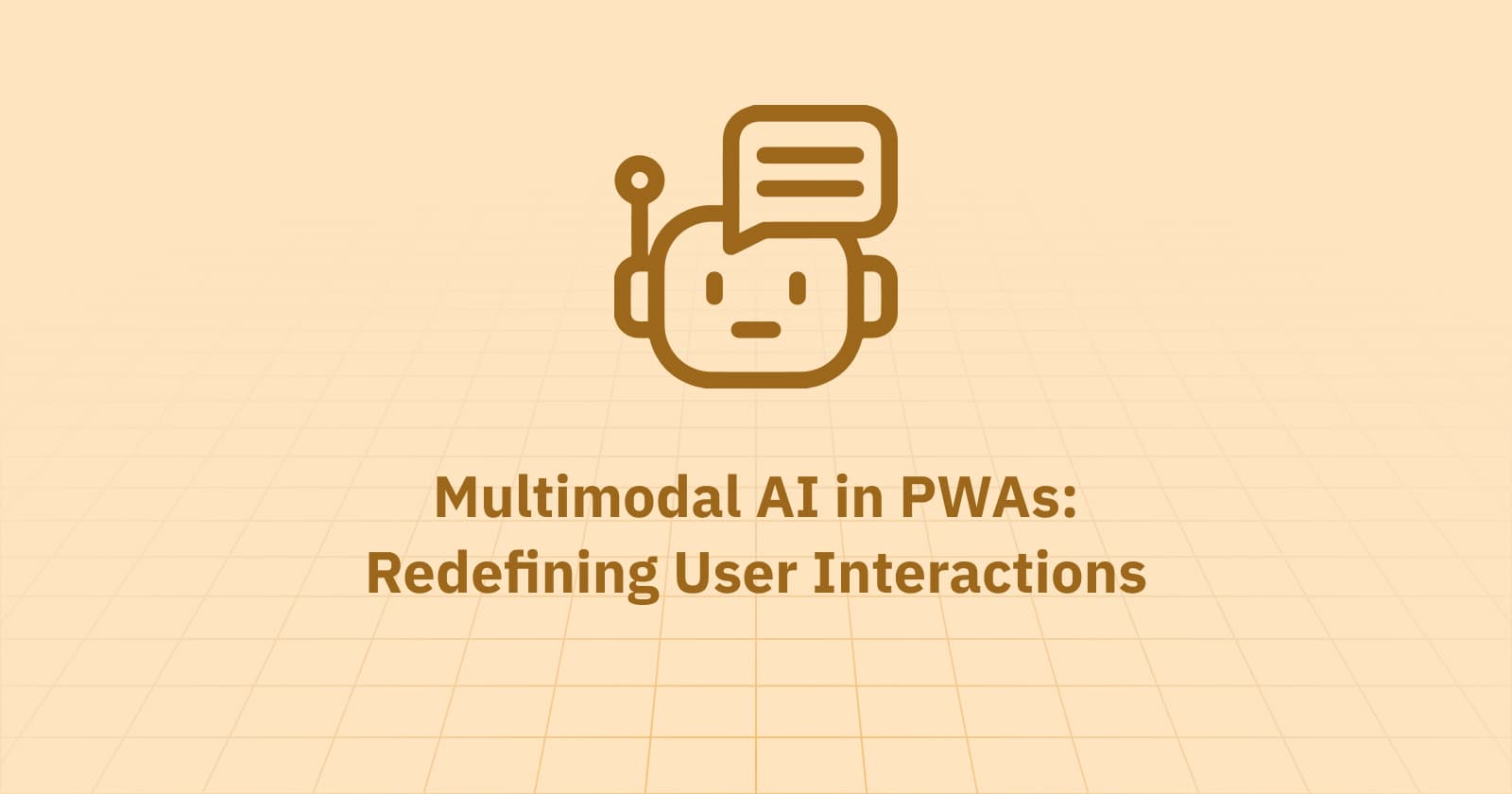 Multimodal AI in PWAs: Redefining User Interactions