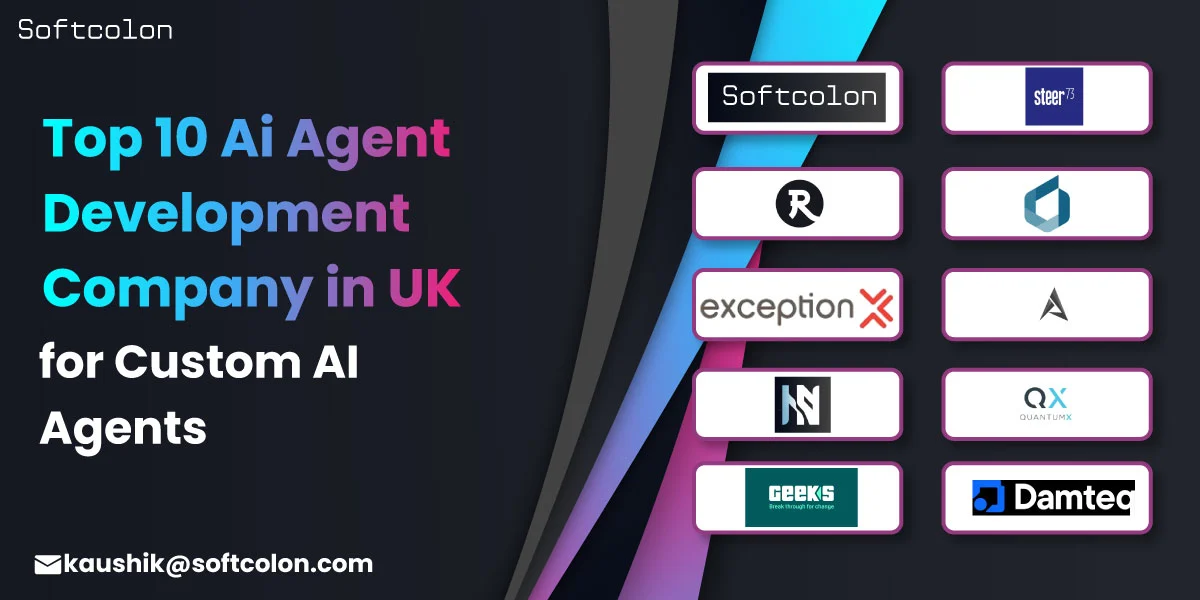 Top 10 AI Agent Development Company in UK for Custom AI Agents