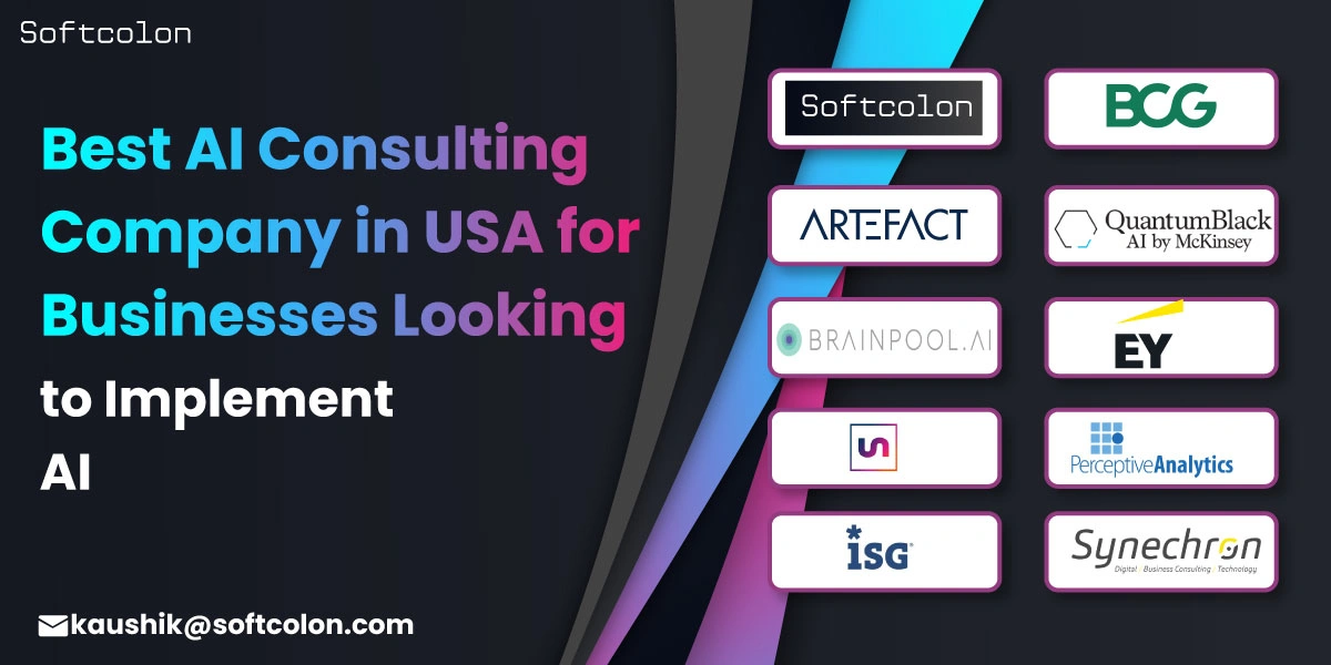 Best AI Consulting Company in USA for Businesses Looking to Implement AI